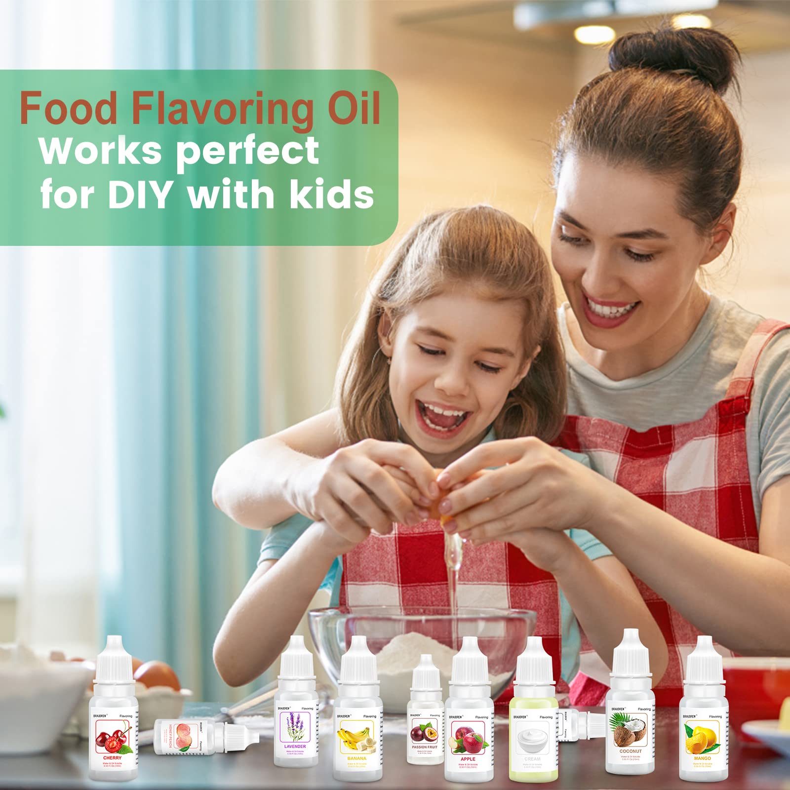 SUKVTDY flavoring oil green tea and coconut for drinks and desserts