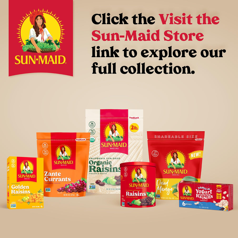 Sun-Maid Amazon-exclusive pack badge signals a curated berry selection.