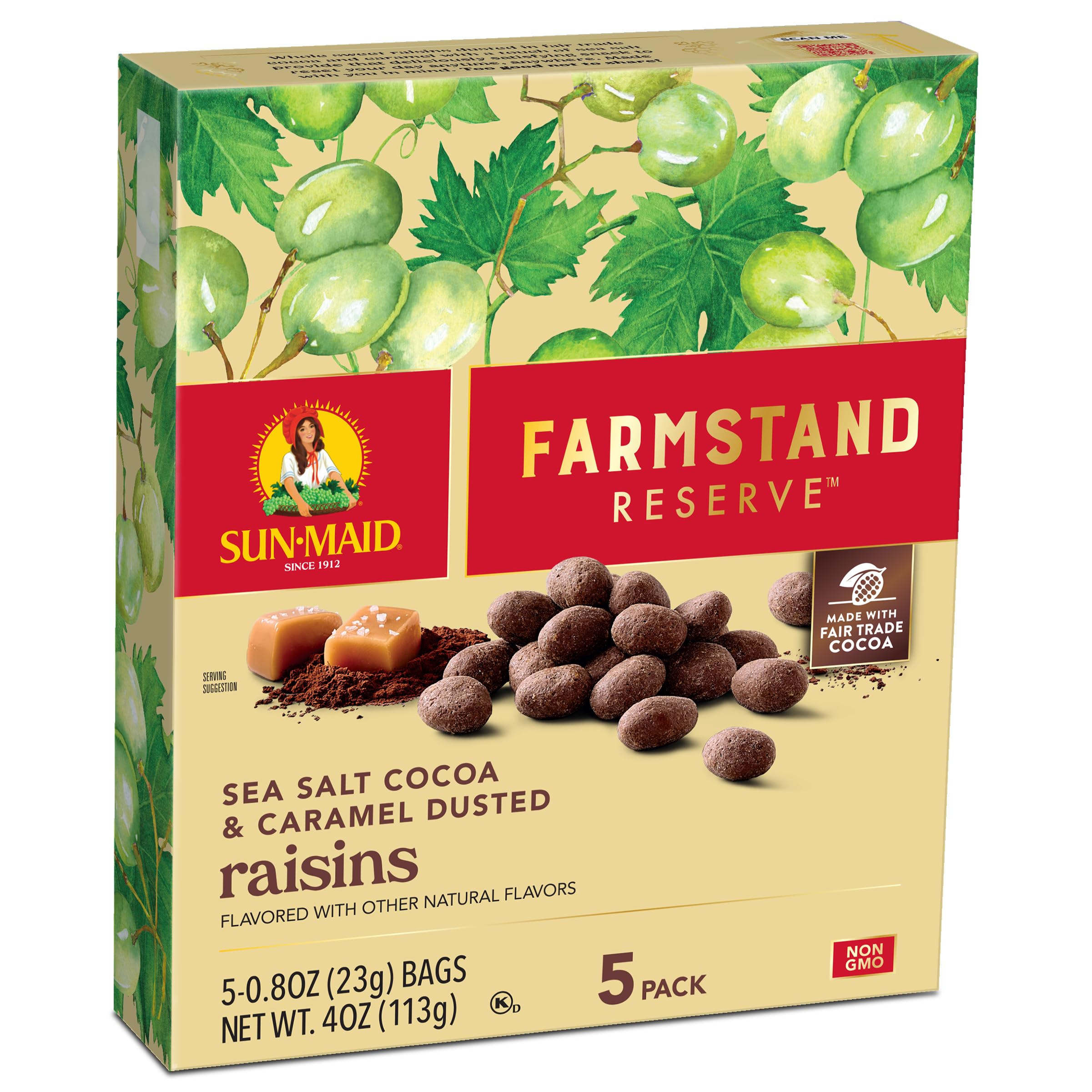 Sun-Maid Farmstand snack pouches on-the-go offer convenient, portable enjoyment.
