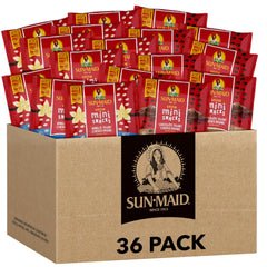 Sun-Maid Vanilla Yogurt Raisins packaging, giftable and shareable snack.