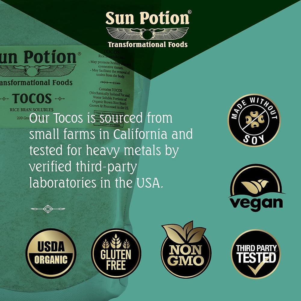 Sun Potion Tocos close-up texture showing silky creaminess and versatility.