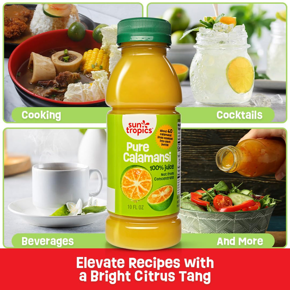 Sun Tropics calamansi dressing jar showing versatile use.
