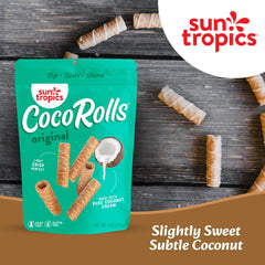 CocoRolls Original are ready for dipping into sauces or spreads.