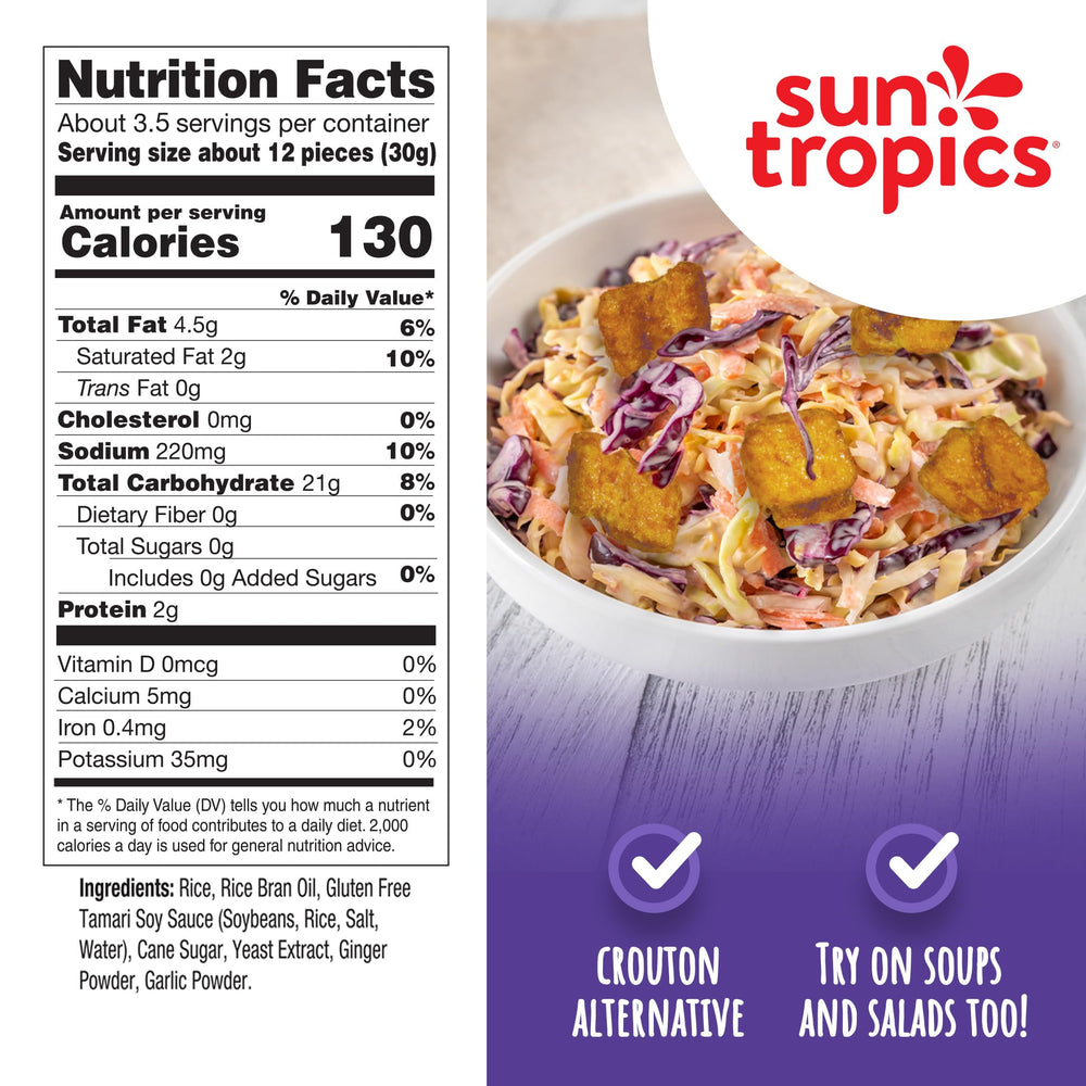 Sun Tropics Mochi Snack Bites crispy puffed rice ideal gluten-free option