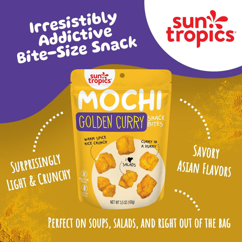 Sun Tropics Mochi Snack Bites serving plate for sharing and tasting