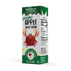 Sunberry Farms Grape juice box, classic taste for on-the-go snacking.