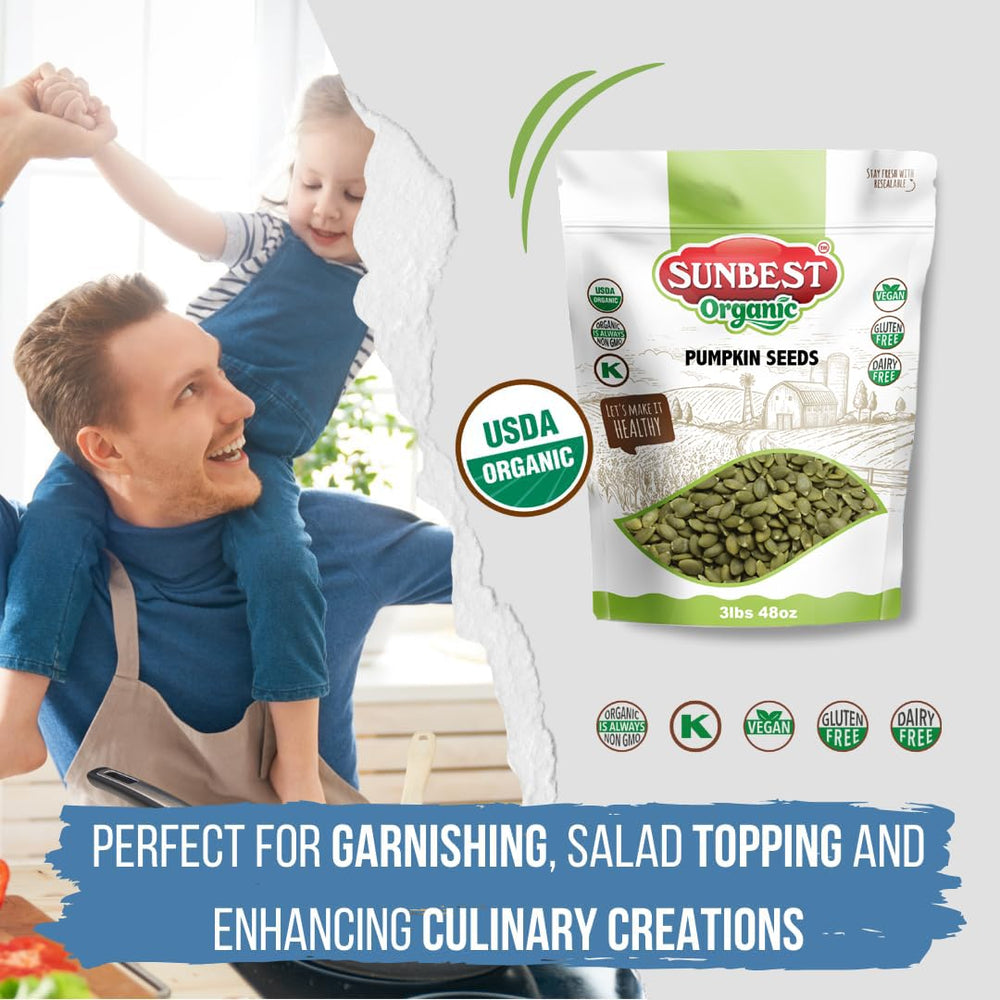 Gluten-free, non-GMO, vegan status shown with versatile snack option.