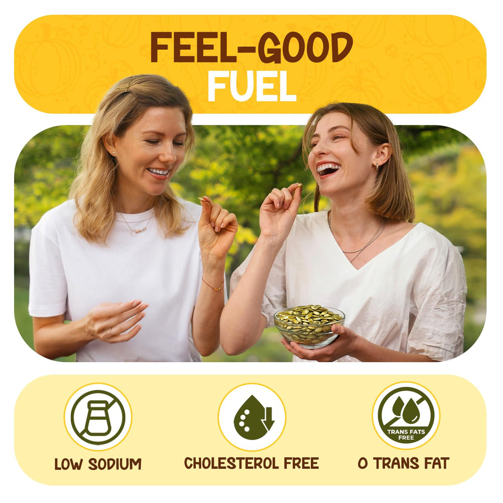 Sunbest Natural pumpkin seeds packaging for bulk pantry storage