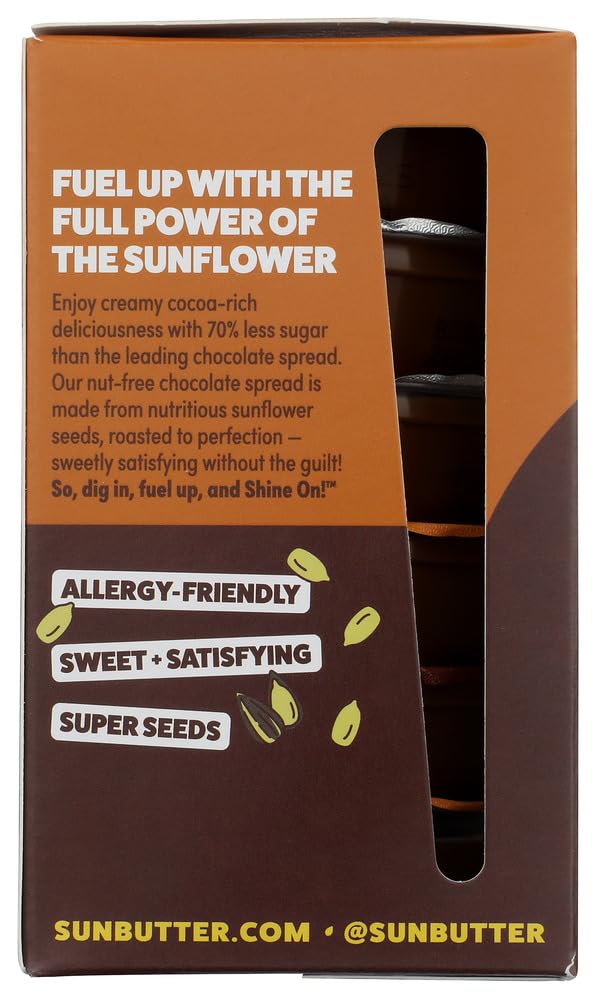 SunButter Natural Butter Chocolate Cups ingredients spotlight quality, natural flavor.