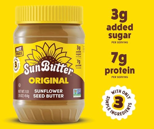 SunButter roasted seeds closeup highlights premium flavor for savory snacks.