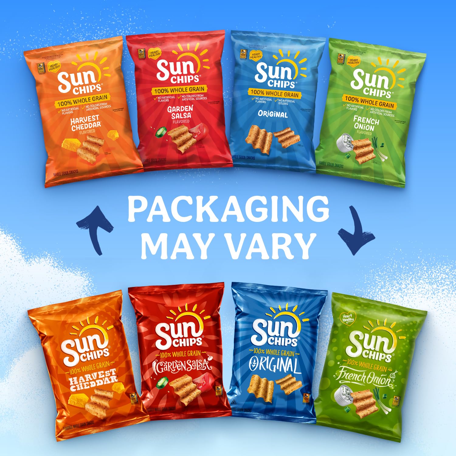 SunChips Original bags providing classic whole grain crunch for any moment