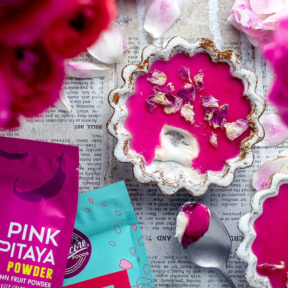 Suncore Foods Rose Petals Bloom - adds subtle floral aroma to baking.