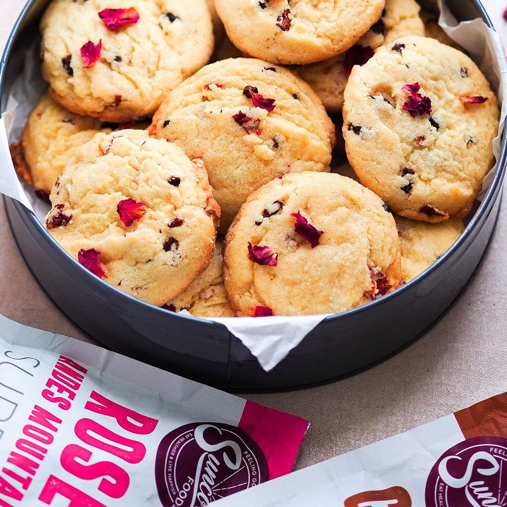 Suncore Foods Rose Petals Bloom - supports beauty routines with natural petals.