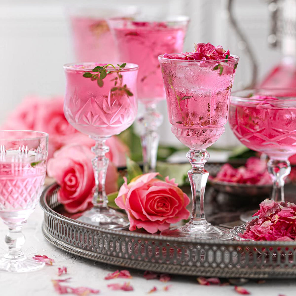 Suncore Foods Rose Petals Bloom - floral aesthetic for photography and recipe styling.