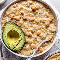 Snow Quinoa Flakes added to granola for extra crunch and protein