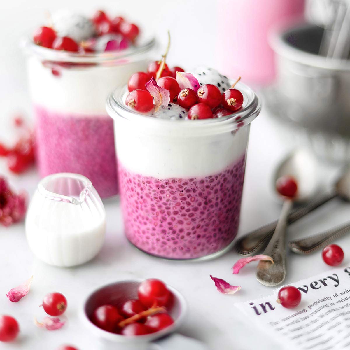 Suncore Foods Pink Pitaya Powder baking idea adds vibrant shade to frostings