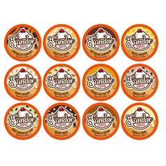 Sundae Ice Cream flavor pods shown for hot or iced coffee rituals.