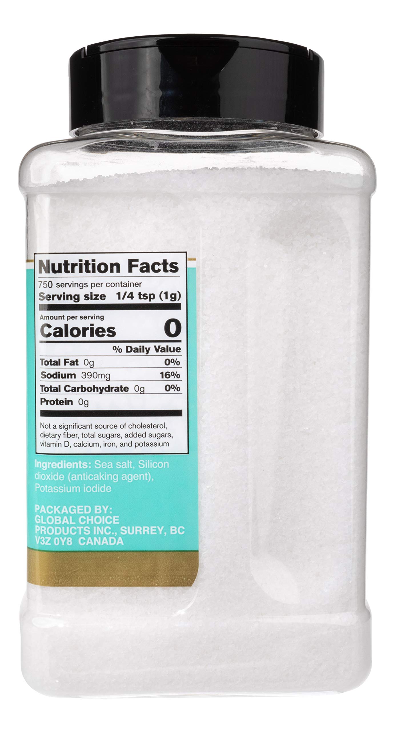 Sundhed Sea Salt Fine crystal texture for premium finishing and flavor.