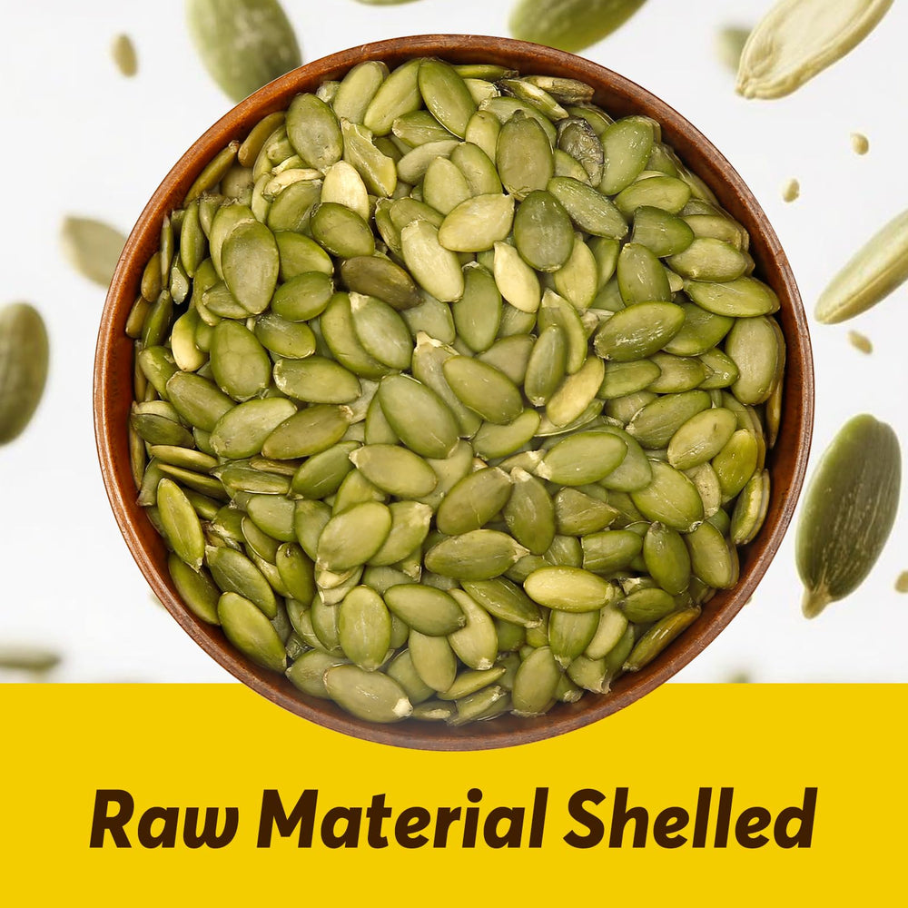 SUNGIVEN pumpkin seeds baked into breads for nutty flavor.