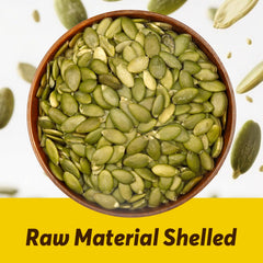 SUNGIVEN pumpkin seeds baked into breads for nutty flavor.