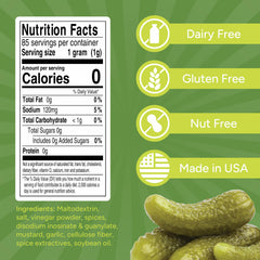 Sunglo dill pickle popcorn shaker dispensing evenly for snack coverage