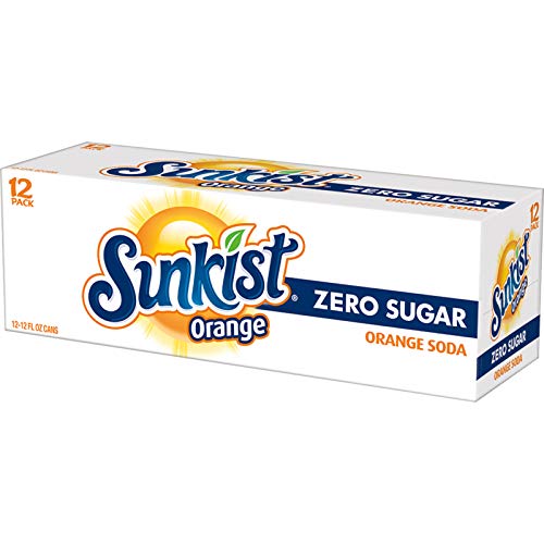 Sunkist Zero Sugar orange soda promotional pack image