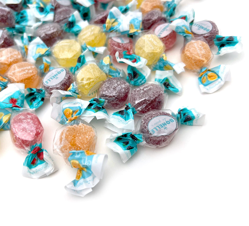 SUNNY ISLAND Bonelle individually wrapped candies, convenient desk or purse snacking on demand.