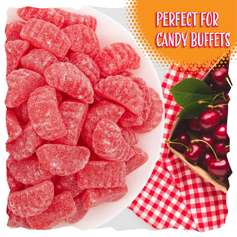 Sunny Island Cherry Slices bulk bag emphasizes value and easy portioning for events.