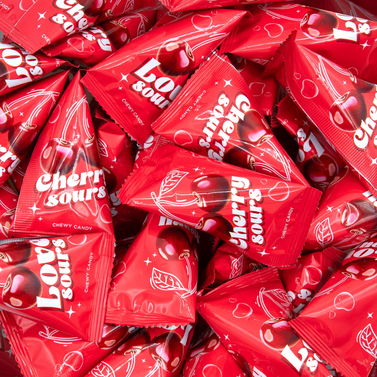 Sunny Island Cherry Sours 36 mini packs bag for office candy bowls and gifts.