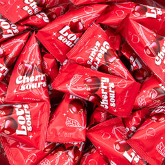 Sunny Island Cherry Sours 36 mini packs bag for office candy bowls and gifts.