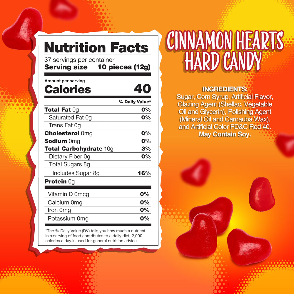 Sunny Island Cinnamon Hearts on cookies add bold flavor and decorative charm.