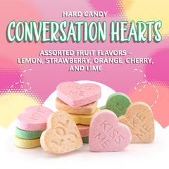 Sunny Island Conversation Hearts pastel hearts collection ideal for romantic gifting