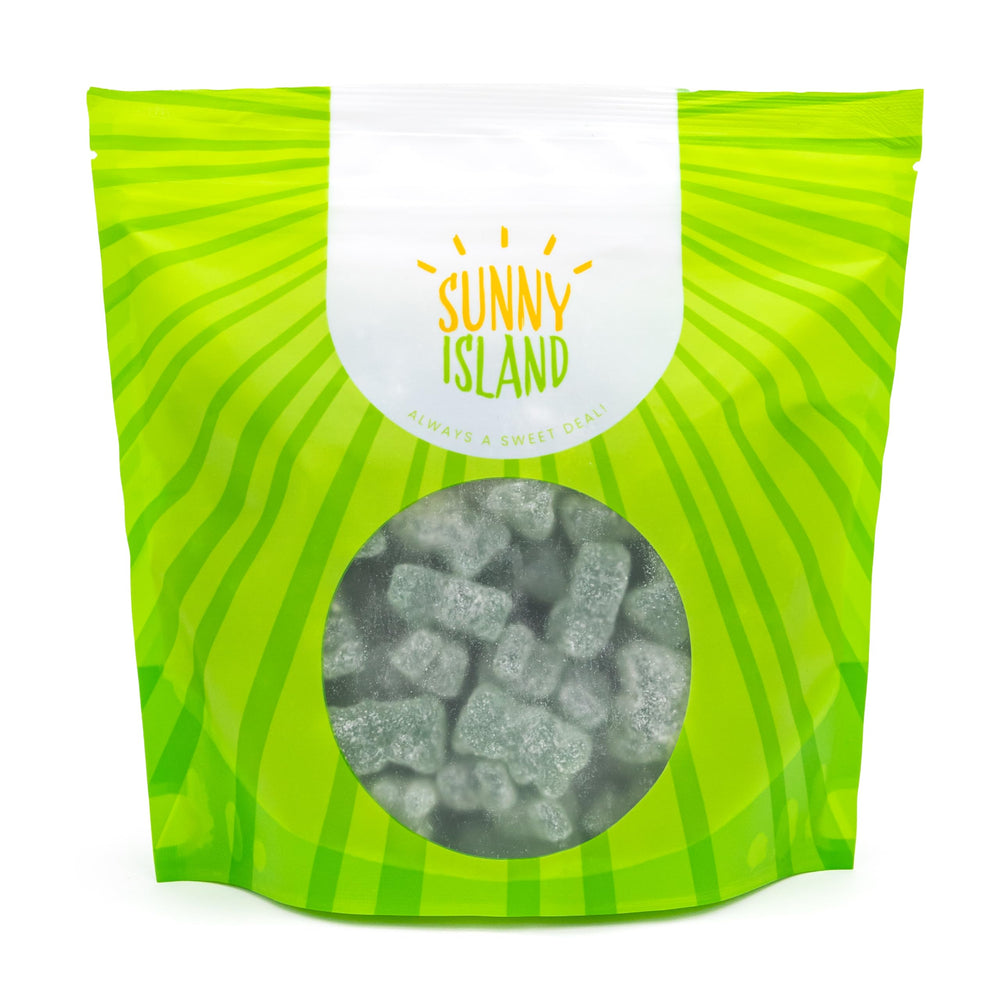 Sunny Island Sour Bears for road trips and movie nights with tangy zing
