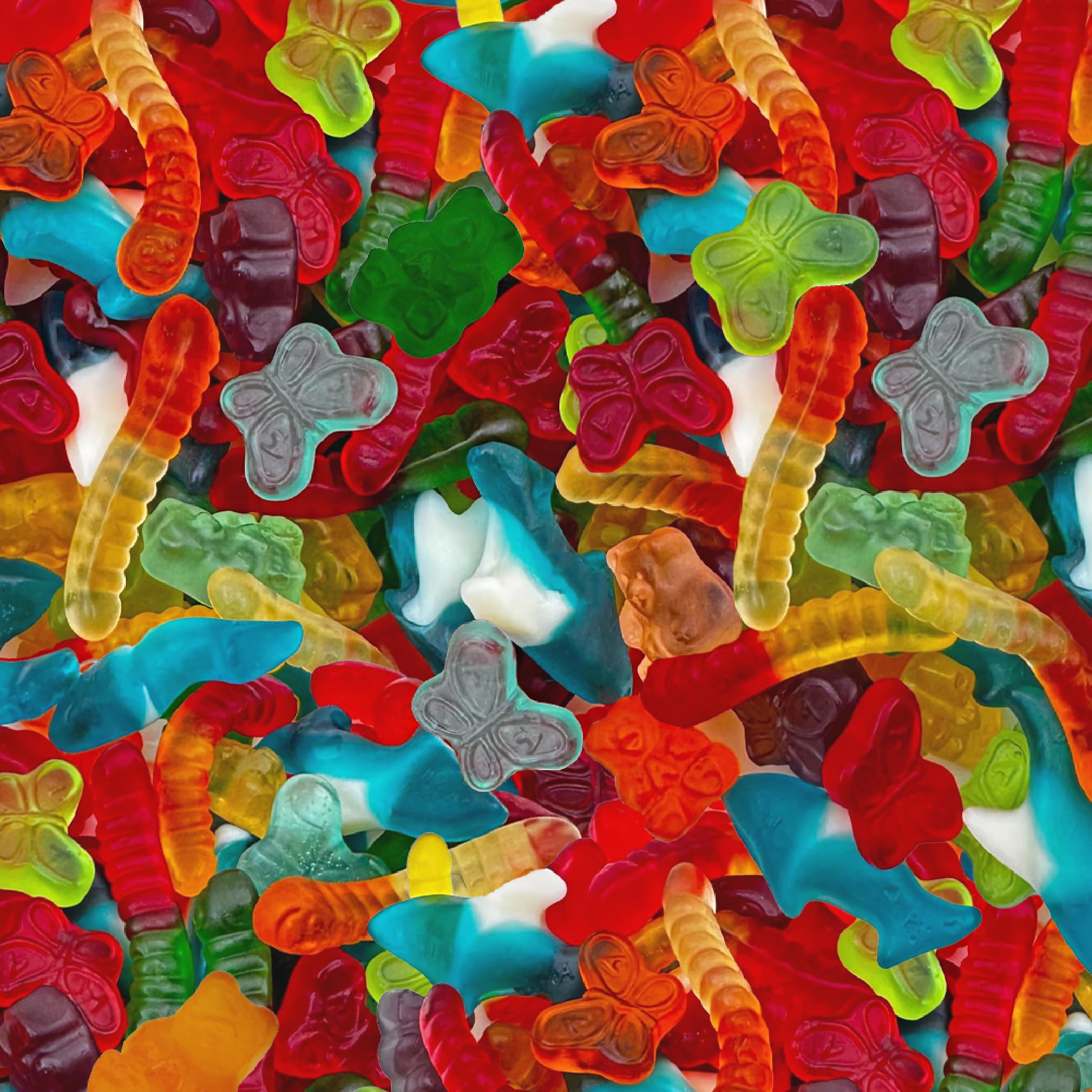 Sunny Island gummy candy mix 2lb bag ready for party buffets and snacks