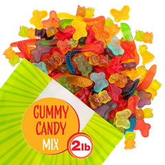 Sunny Island gummy butterflies add delicate shapes and fruity sweetness to party platters.