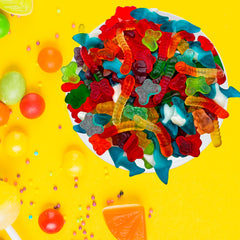 Sunny Island gummy worms bring whimsy to party desserts and edible crafts
