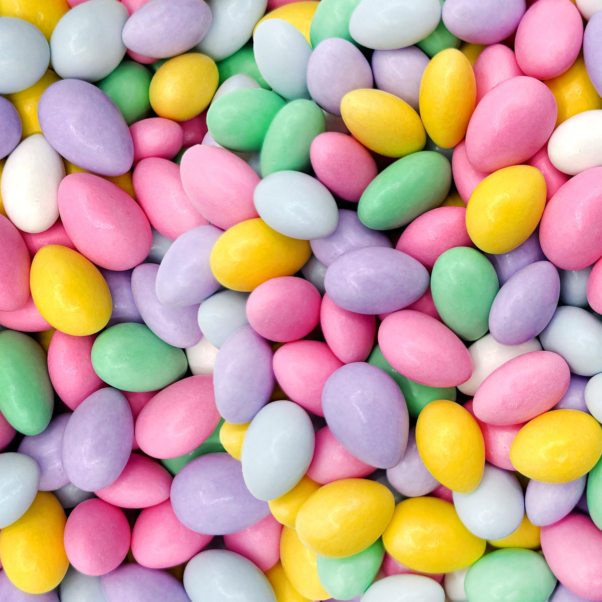 Sunny Island Jordan Almonds bag front view for elegant Easter treats