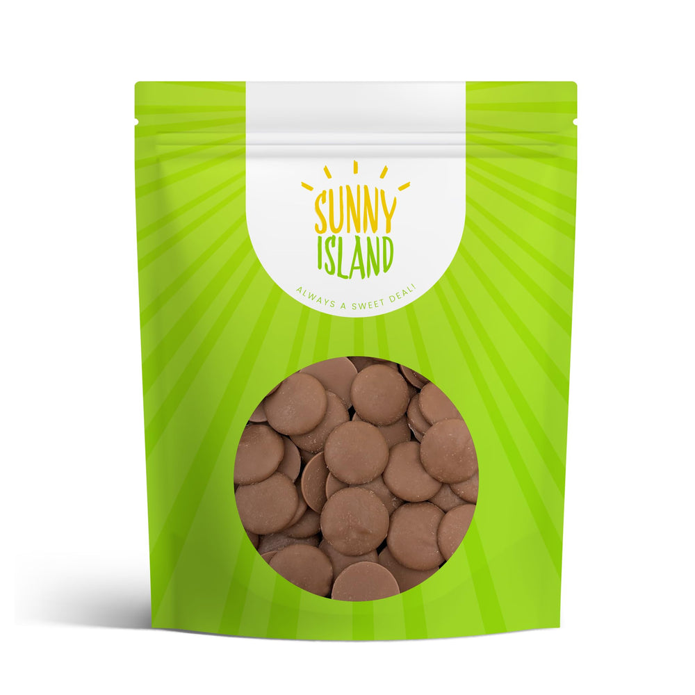 Sunny Island wafers in a 2 lb bag ideal for molding and dessert decorating