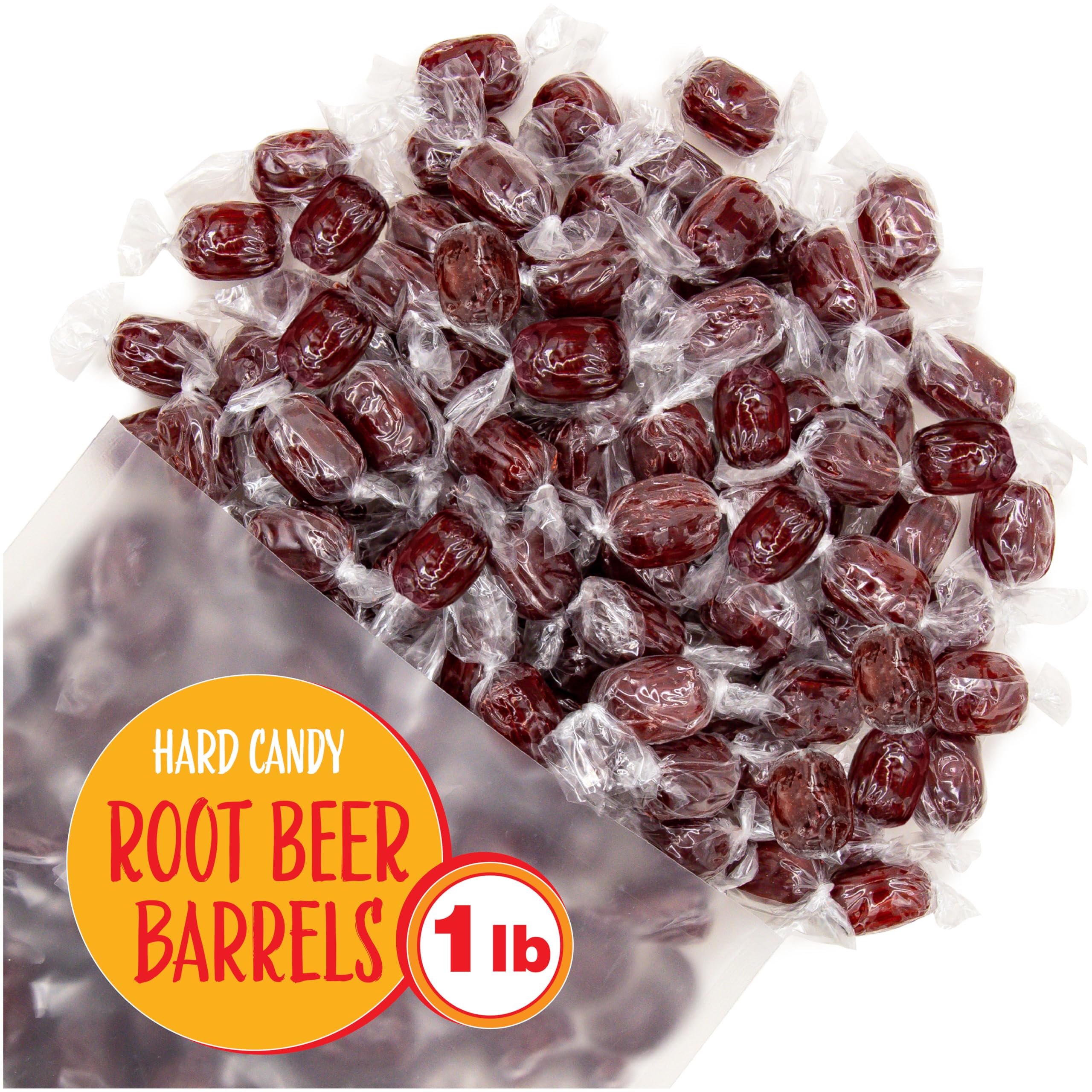 Sunny Island Root Beer Barrels individually wrapped – easy to store and enjoy.