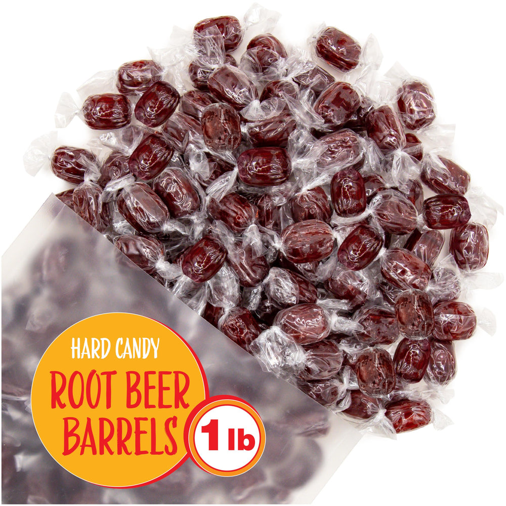 Sunny Island Root Beer Barrels individually wrapped – easy to store and enjoy.