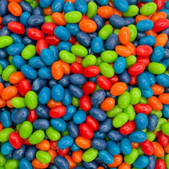 Sunny Island Sour Jelly Beans grape flavor brings bright color to dessert tables.