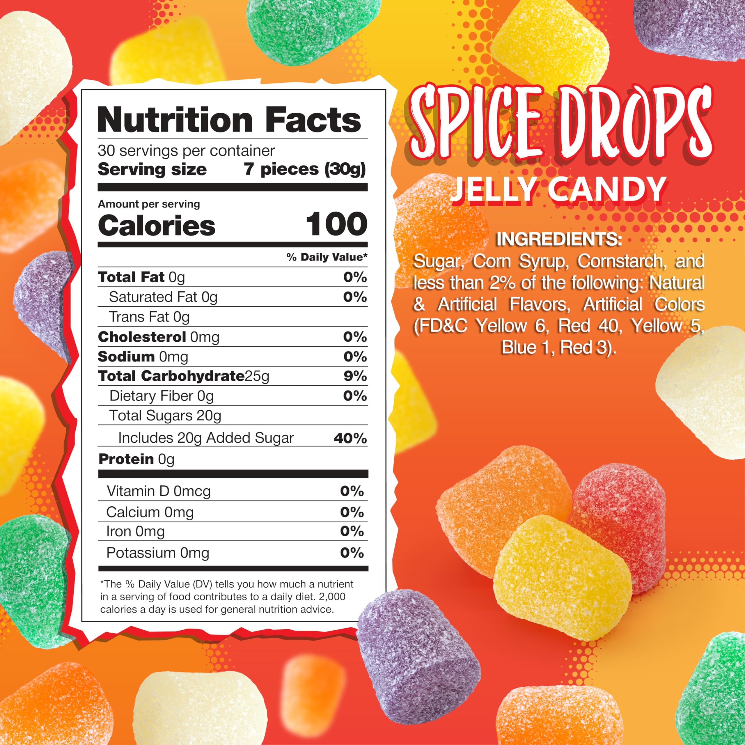 Sunny Island Spice Drops assorted flavors tempt with cinnamon, mint, and spice