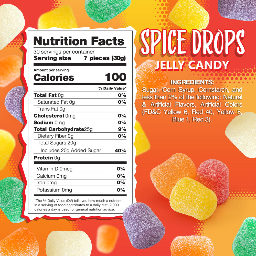 Sunny Island Spice Drops assorted flavors tempt with cinnamon, mint, and spice