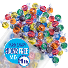 Individually wrapped Sunny Island candies for convenient sugar-free snacking.