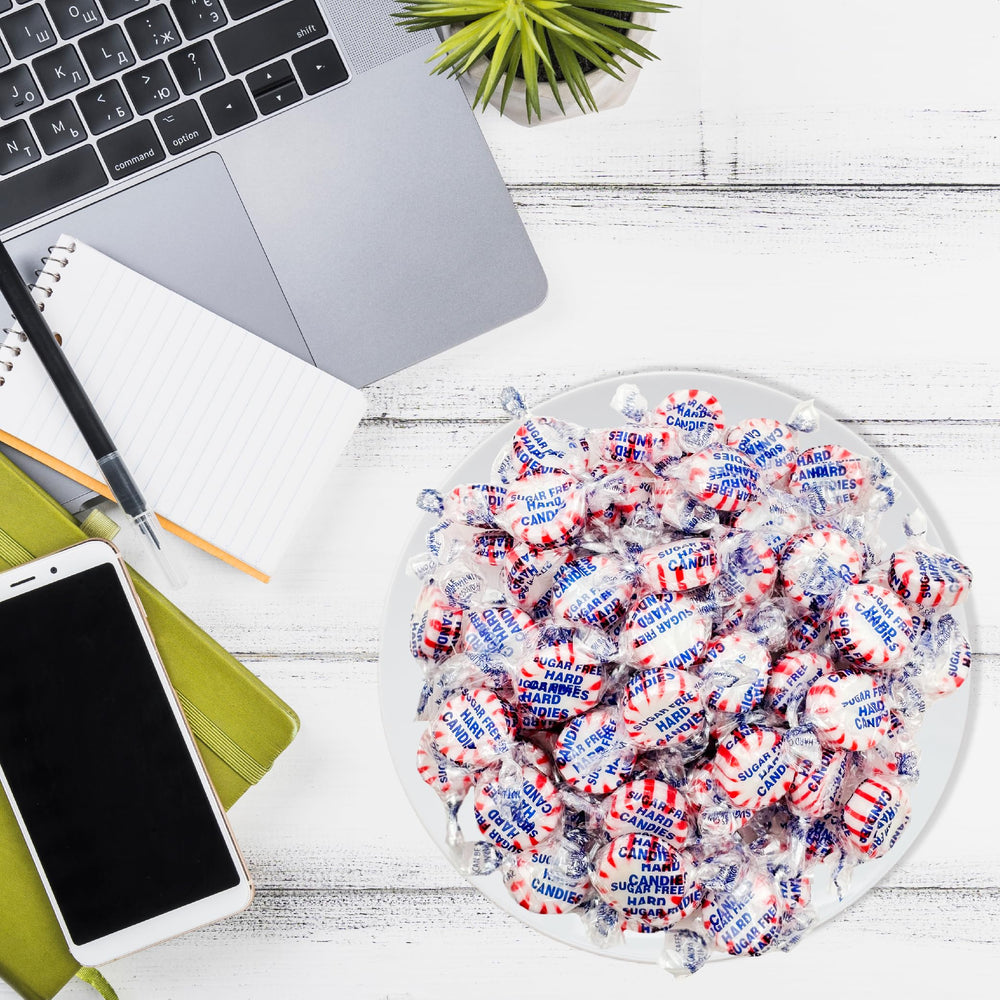 Sunny Island sugar-free Starlight Peppermints 1 lb pack for gatherings.
