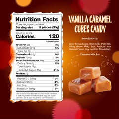 Sunny Island vanilla caramel close-up showing creamy texture.