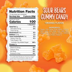Sunny Island vegan gummy bears close-up showing chewy texture for vegan snacking