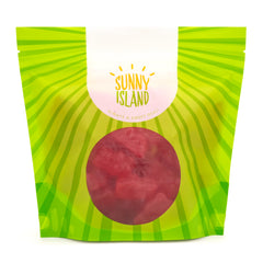 Sunny Island Cinnamon Bears close-up highlights oversized pieces for a satisfying bite.