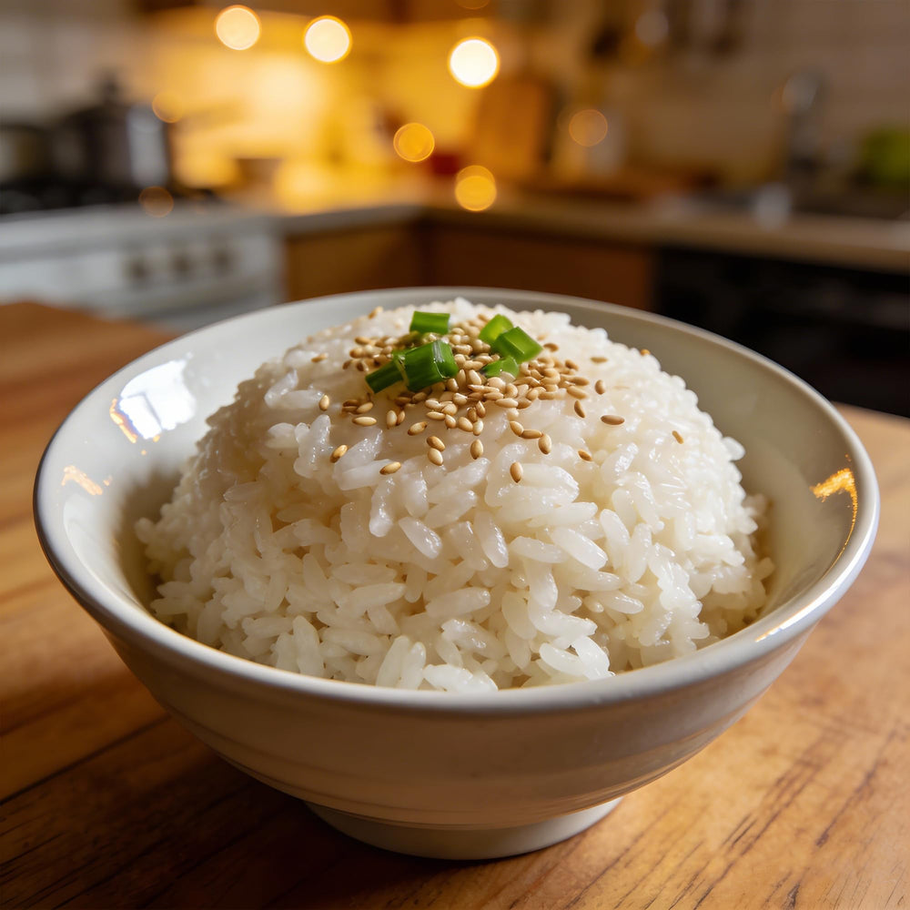 Sunnyside Konnyaku Shirataki Rice boiling water prep, ready in minutes.