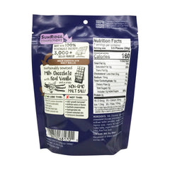 SunRidge Farms Milk Chocolate Malt Balls bag with resealable opening for freshness.